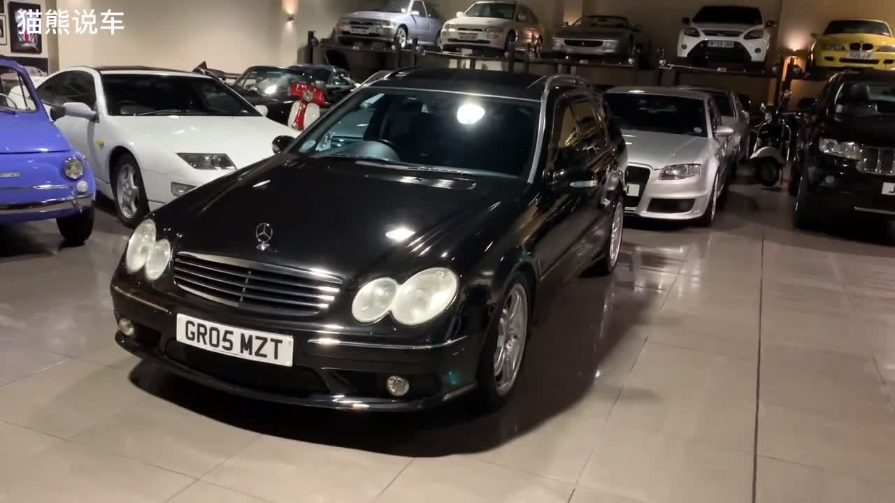 C级AMG是原厂拼接车？移花接木CLK的车头，只因发动机太大