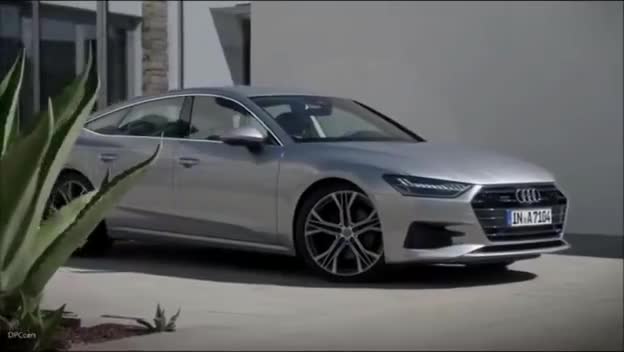 实拍2018款奥迪A7，打开仪表台才知道什么是霸气