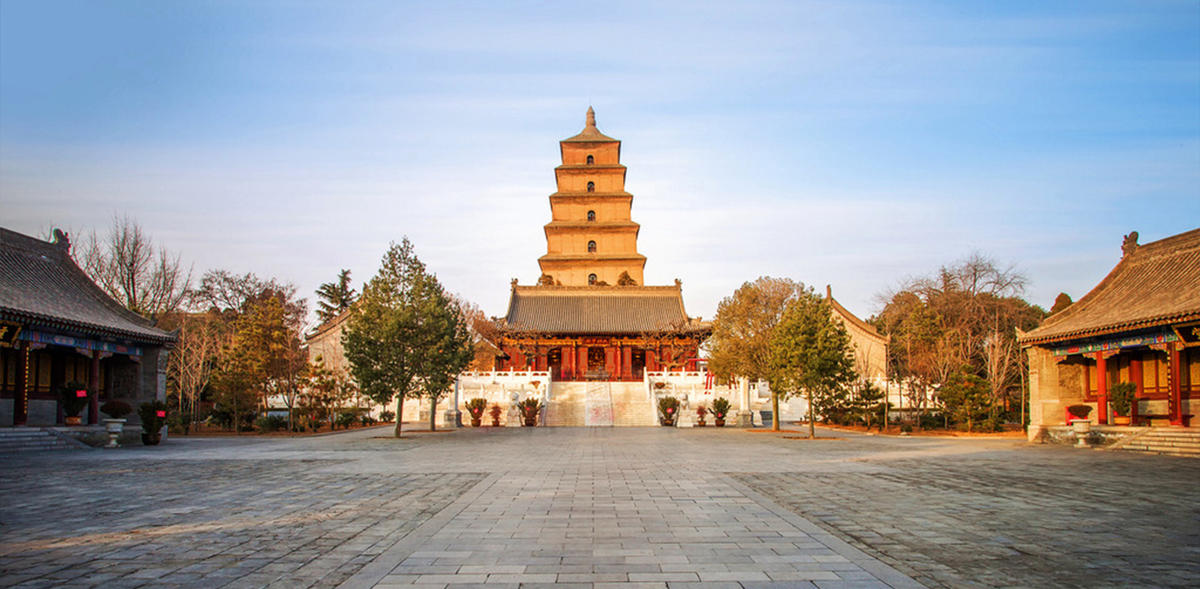 陕西最具代表性的古佛塔,通高64.517米,是世界文化遗产