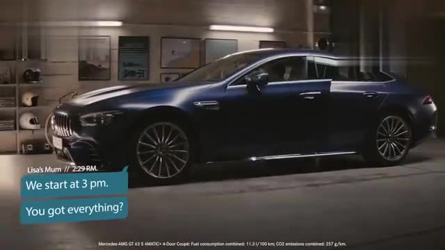 今年最动感的性能车广告,来自奔驰AMG！