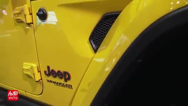 2020款 Jeep Wrangler Rubicon 4Doors，车展外观欣赏