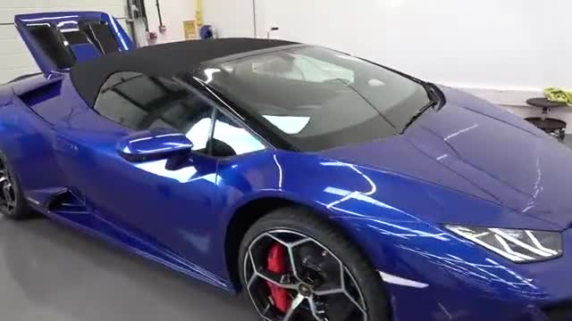 2020款兰博基尼Huracan EVO Spyder到店实拍