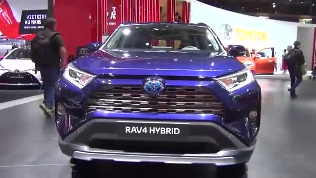 车展实拍全新本田RAV4混合动力汽车，你觉得新款怎么样