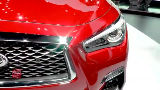 2019款英菲尼迪Q50s亮相海外车展，这车细节做得很到位