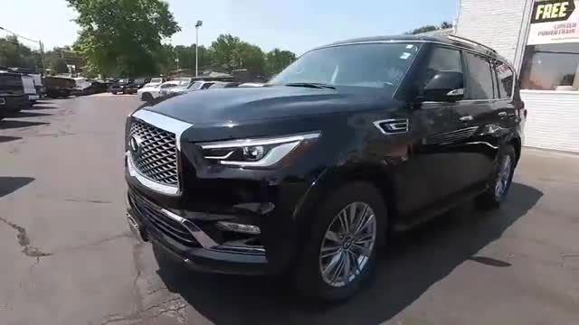 重磅新车，2020款英菲尼迪QX80实拍展示，近距离了解外观与内饰