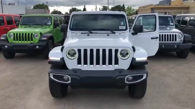 2019款吉普牧马人Sahara高清实拍，看到实车后，才知道啥是改变