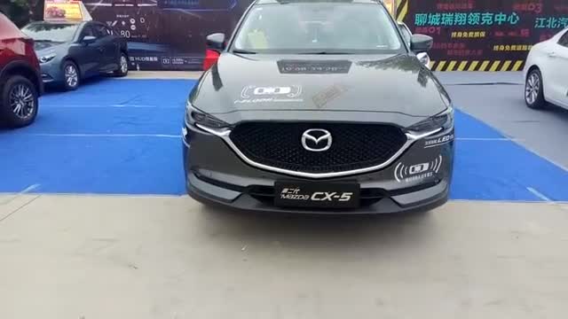 车展实拍2019款马自达CX5，全面了解外观内饰后，才知道啥叫改变