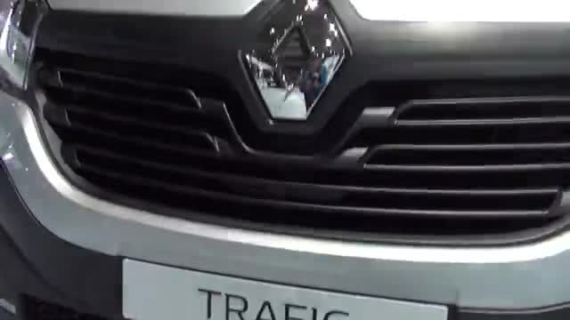 车展实拍全新雷诺Traffic，内部空间很宽敞