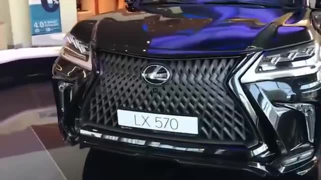 140万雷克萨斯Lx570，近距离感受下，什么叫做大型SUV