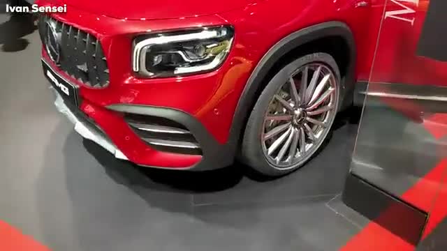 梅赛德斯奔驰AMGGLB35，海外车展