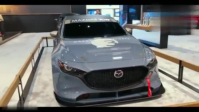 2.0T350匹马力，实拍马自达3TCR