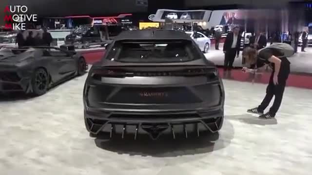 兰博基尼Urus细节实拍，一辆充满超跑元素的SUV，太帅气了