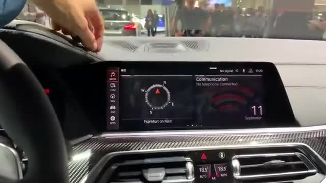 后排空间实拍欣赏，2020款宝马X6