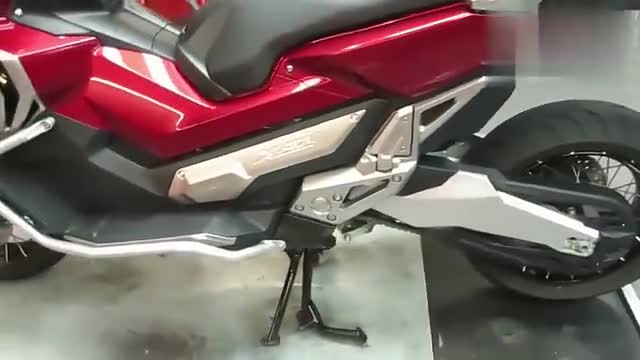 本田X-ADV实车展示,踏板界的越野王