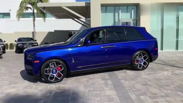 典雅大气奢华高贵SUV，劳斯莱斯库里南欣赏一下
