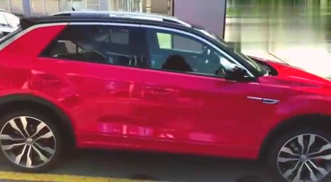 大众探歌运动版，实拍大众TROCRLine