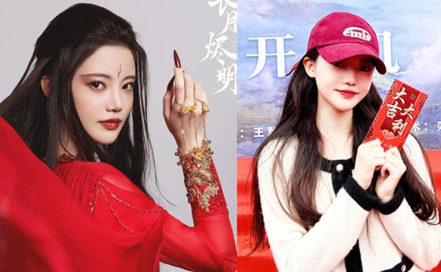 孙珍妮长月烬明紫衫仙女倾倒众生陈都灵肤如凝脂梦回小龙女