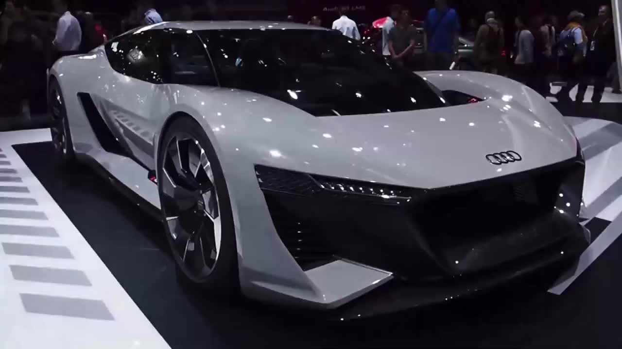 奥迪全新车型“PD18”车展亮相，造型满满的战斗气息