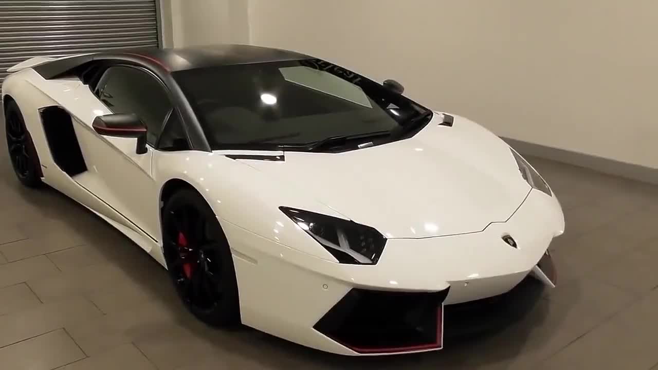 大牛的气场无与伦比，实拍兰博基尼AventadorLP7004