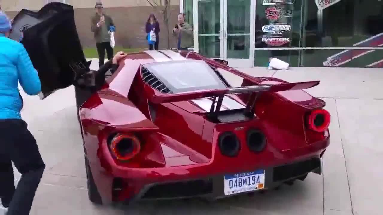 价值800万的全新福特GT，给我兰博基尼都不换！