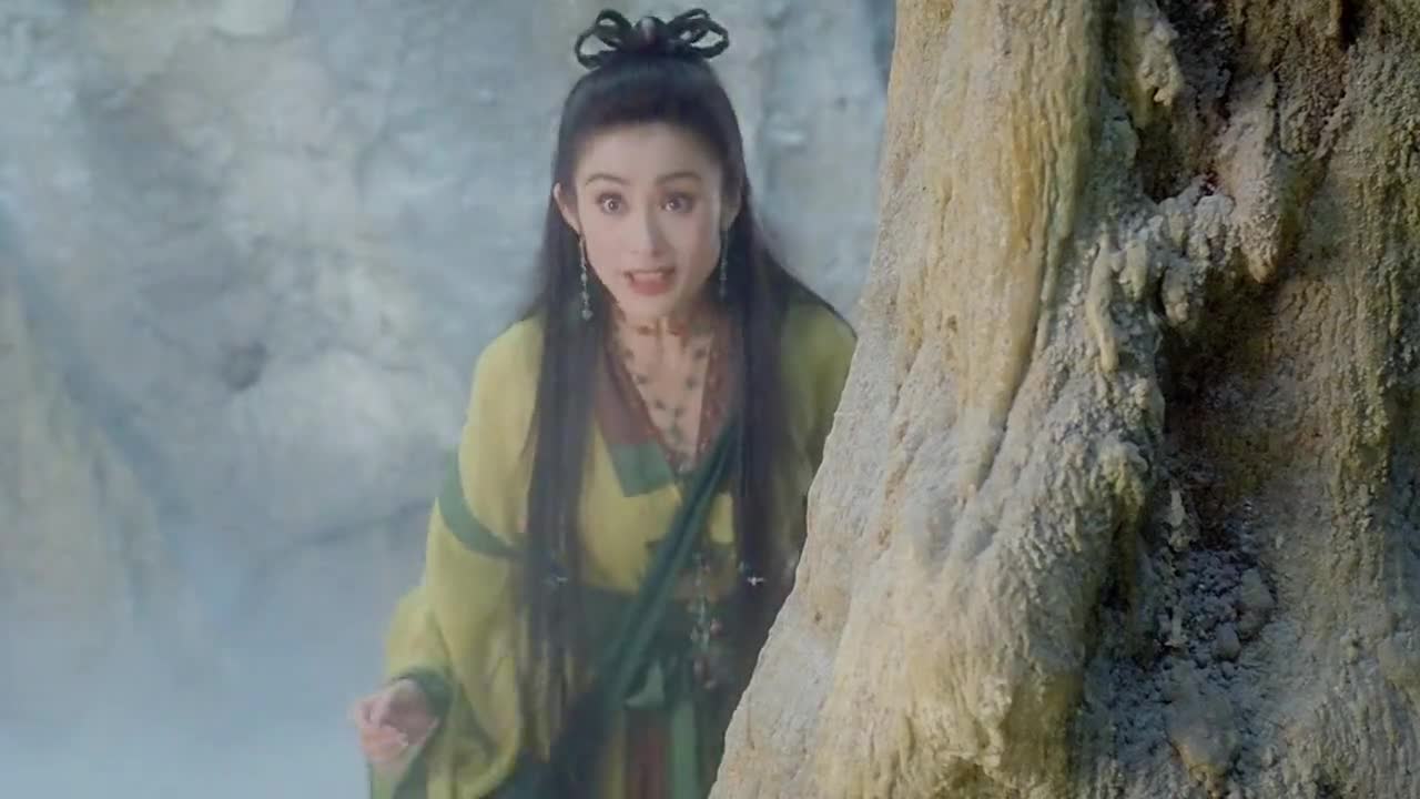 天山童姥与李秋水合力对付丁春秋巩俐真是太美了
