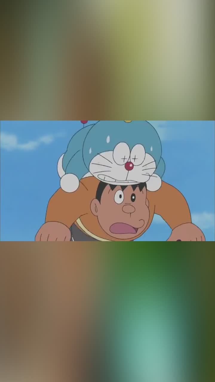 哆啦a梦哆啦a梦阿狂暗示胖虎逃跑没想到胖虎根本没听懂