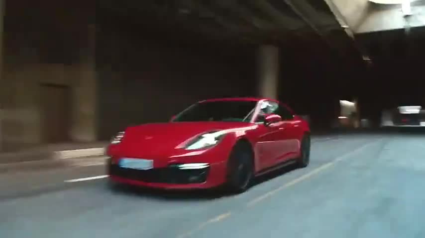 情人节礼物你看这台保时捷panamera