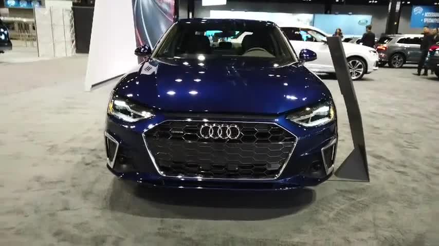 新车展示，高清实拍2020款奥迪A4，这颜值没话说！