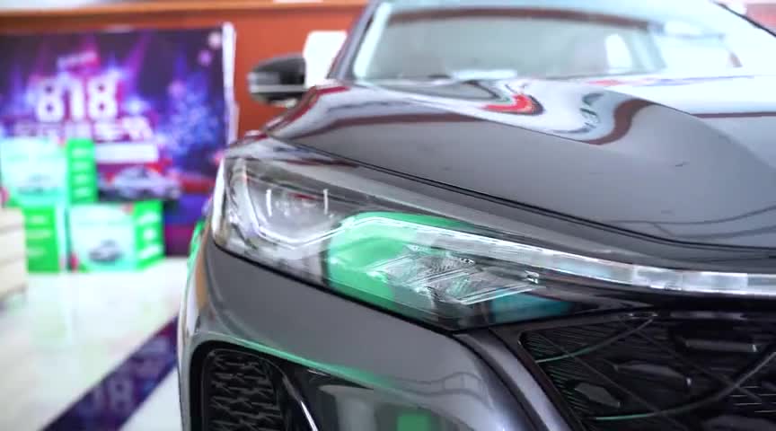 实拍长安CS75PLUS外观，长安最帅SUV诞生