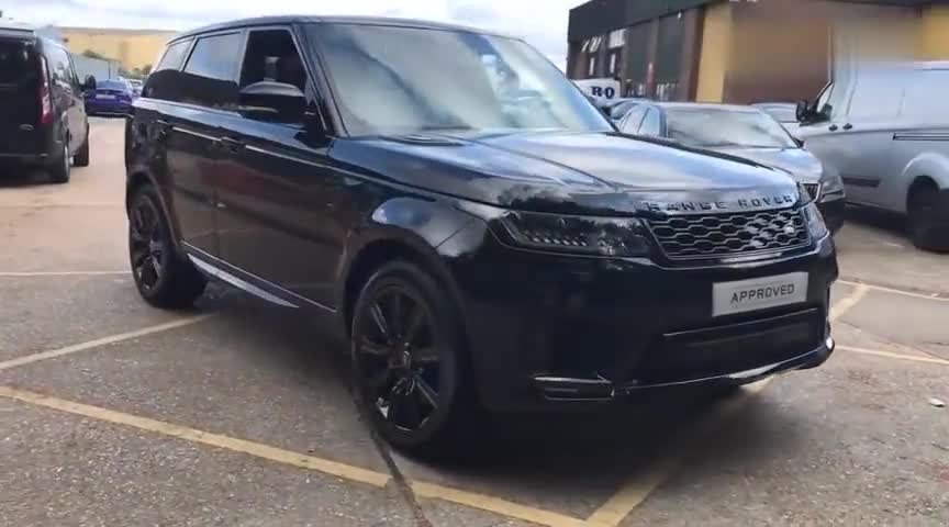 实拍路虎揽胜运动版，硬朗黑武士我喜欢的SUV就是这个样子