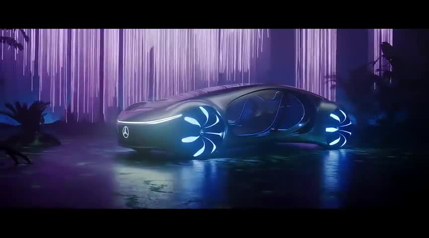 奔驰全新概念车居然搭上了阿凡达