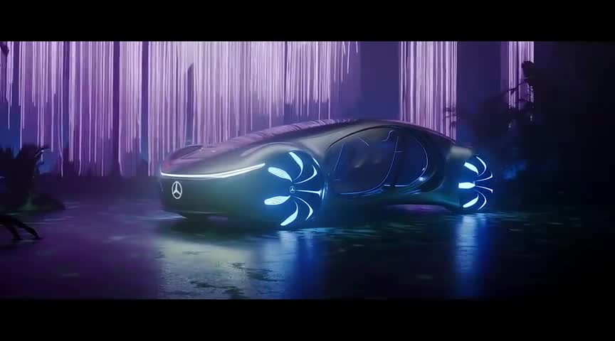 设计灵感来自《阿凡达》的VisionAVTR概念车