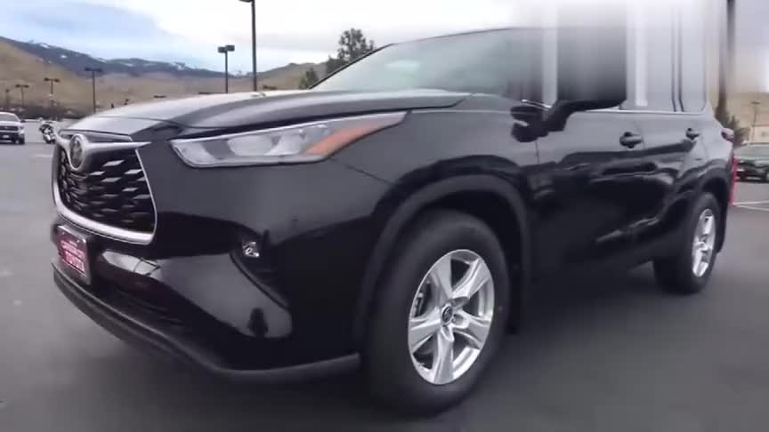 实拍2020款丰田汉兰达，看到外观和内饰