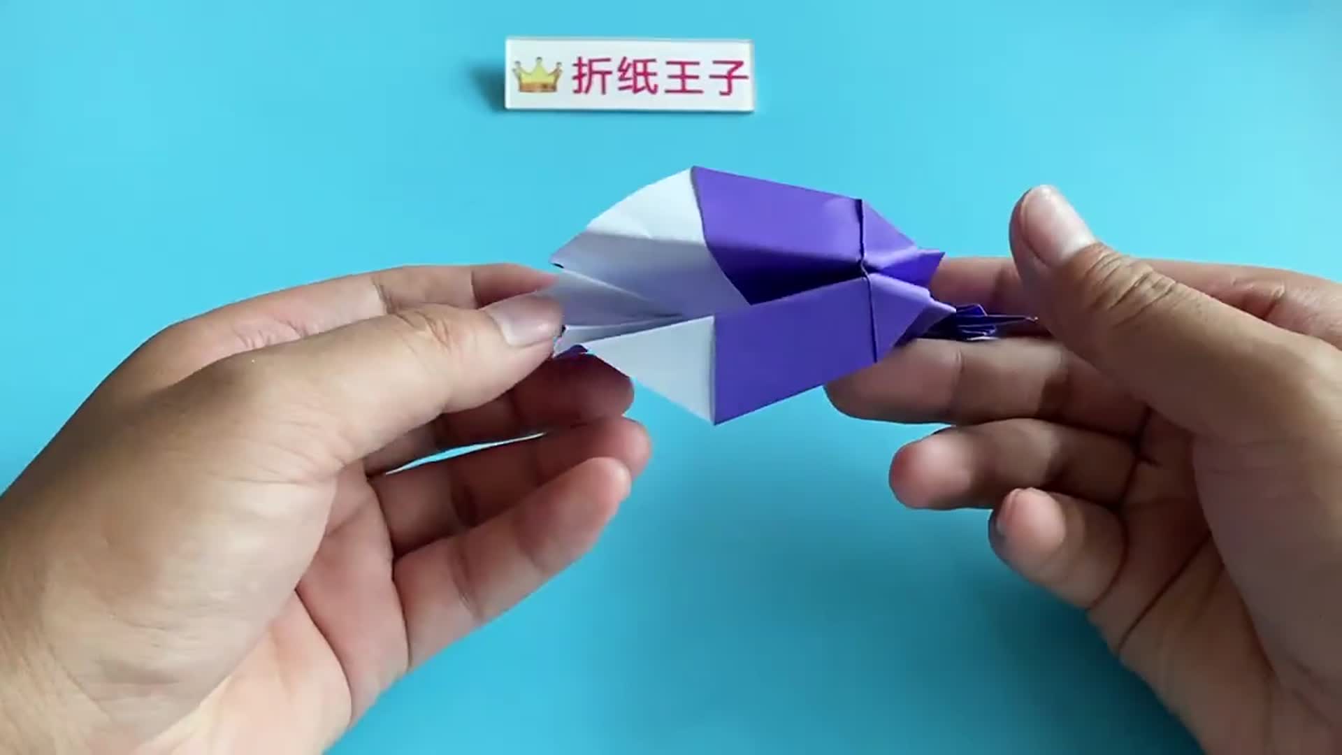教你折纸小天鹅,简单漂亮,你也能学会