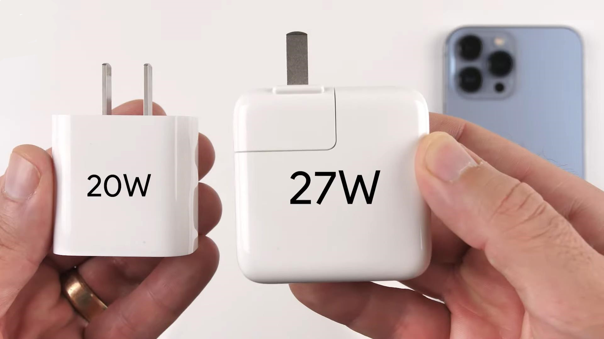 iphone13promax充电,iphone13promax iphone13promax的有线27w和20w的充电对比