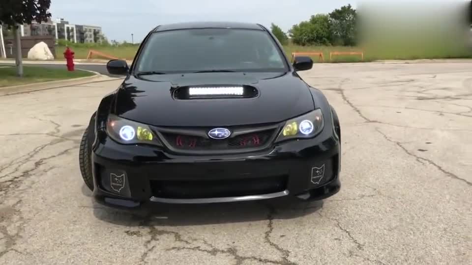 实拍斯巴鲁翼豹WRX