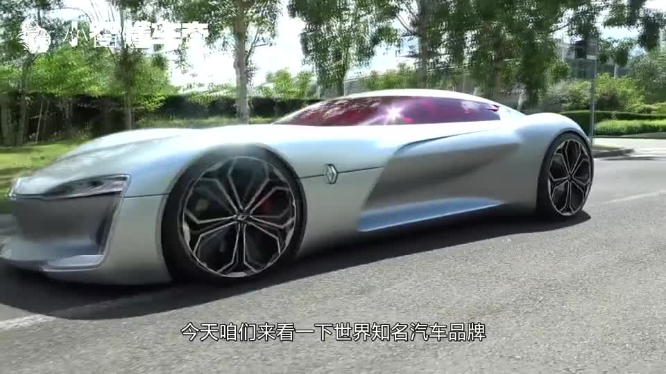 科技满爆棚的雷诺概念车，美女打开车门瞬间，方法置身于电影中