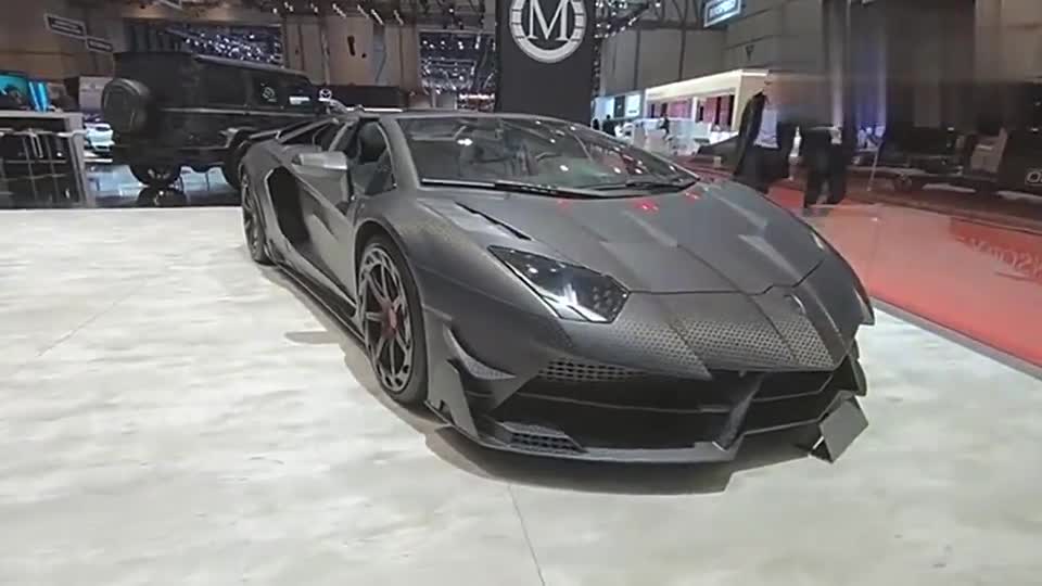 实拍兰博基尼“大牛”改装升级版，颜值不是一般的高