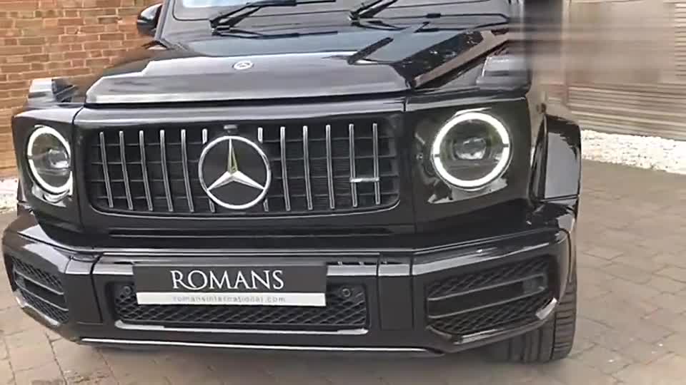 明星大腕的最爱，实拍奔驰AMGG63，外观内饰全展示