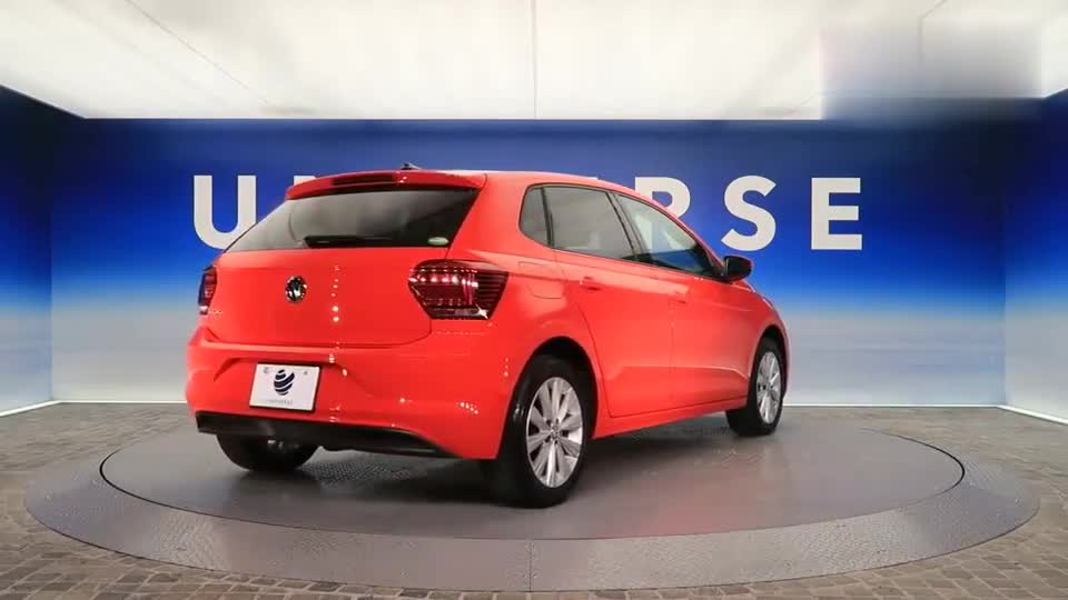 老婆说好看，红色新款大众Polo实拍展示