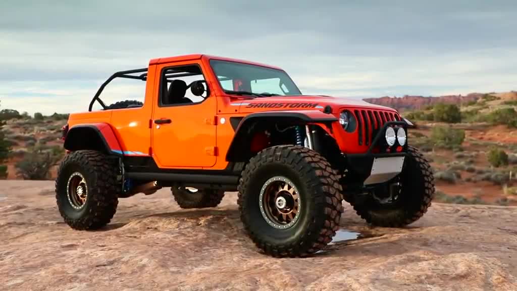 Jeep Sandstorm概念车！V8发动机加身