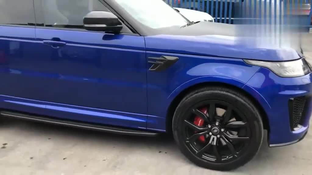 路虎揽胜运动版SVR实拍欣赏