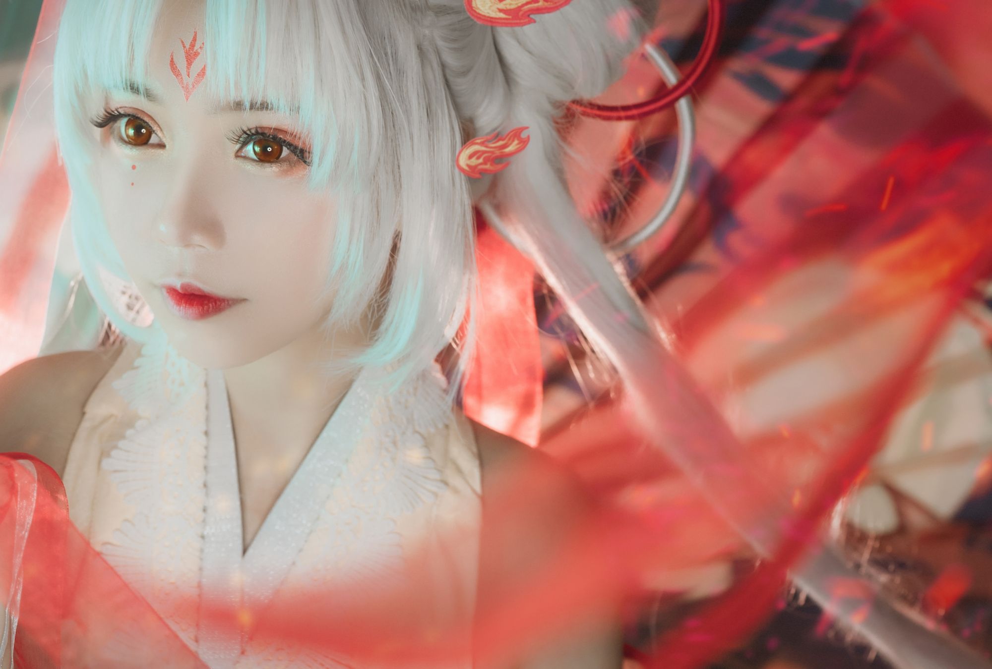 阴阳师:最新阴阳师手游cos,离人阁大妖式神再问世