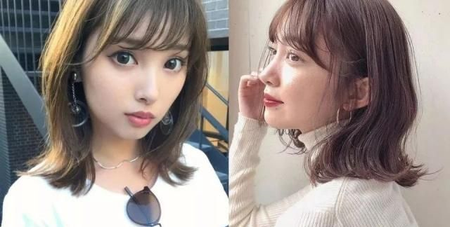 修饰脸型不必染烫也好整理的5款及肩中短发型推荐