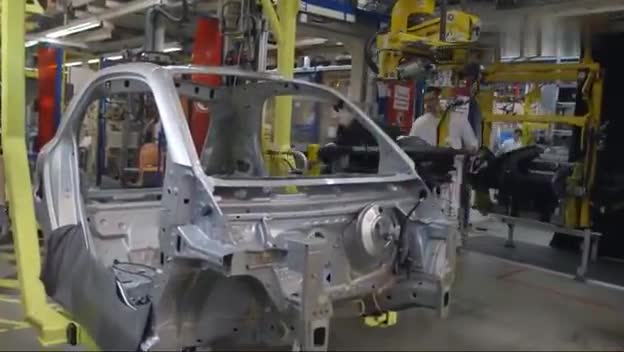 实拍奔驰smart生产线，探索全球最小汽车生产秘密