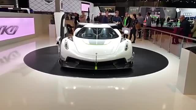 柯尼塞格JESKO车展实拍，布加迪超跑的新对手！