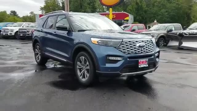 2020款福特探险者Platinum高清实拍，全方位外观和内饰展示