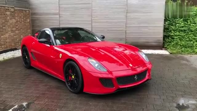 外观内饰全展示，实拍法拉利599GTO，感觉怎样？
