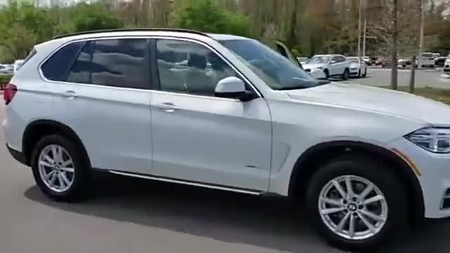 15款宝马X5白色版实拍，比新款差不到哪里