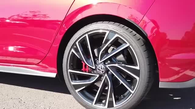 2021款大众高尔夫GTI实车展示，外观配置全新升级，不要太喜欢了